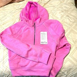 Lululemon scuba half zip plush